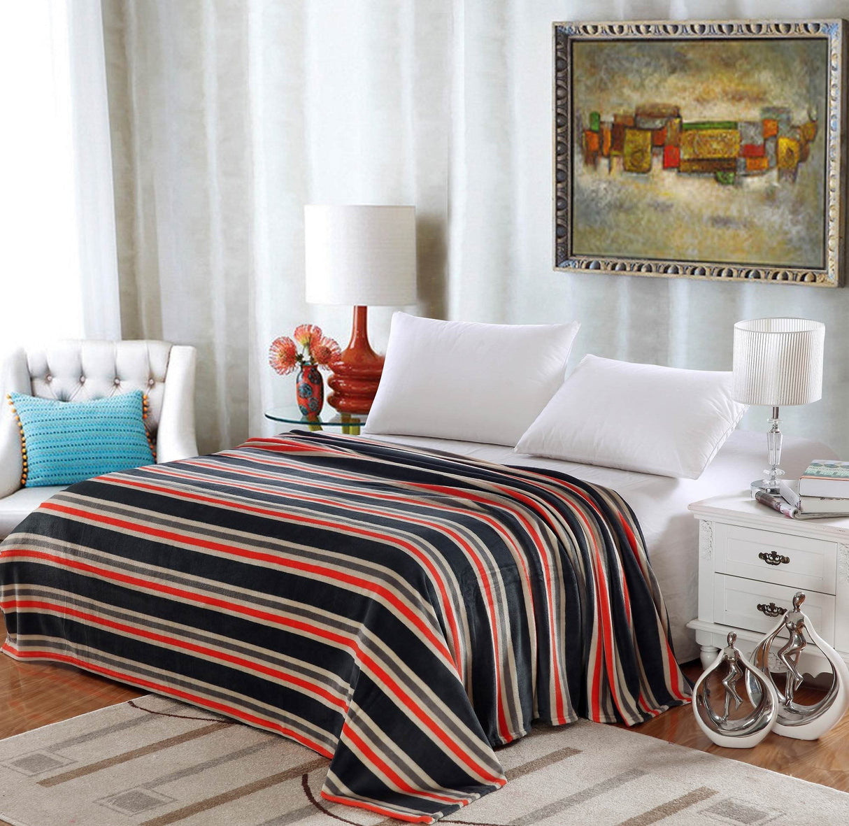 Faith, Hope, Love Home Decor Ultra Lush Extra Soft Microplush Lauren Blanket
