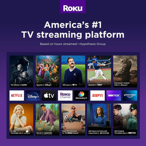 Roku Express | HD Roku Streaming Device with Simple Remote (no TV controls), Free & Live TV