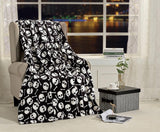 Happy Halloween Microplush Throw Blanket (50 X 60 Inch) - Pumpkins