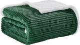 Home essentials corduroy sherpa blanket