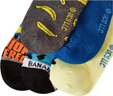 20-Pairs Licensed Assorted Kids' No-Show Socks