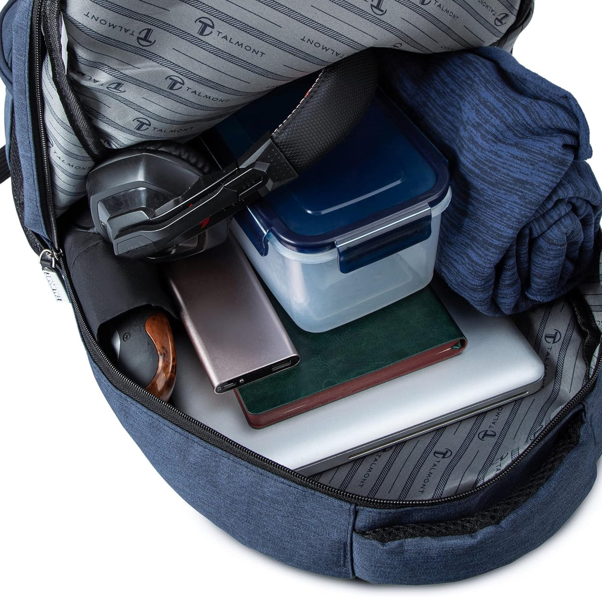 Talmont Extra Large Laptop Backpack – Travel Carry-On, Fits 17" & 15.6" Laptops, Water-Resistant Anti-Theft Business Bag for Men & Women