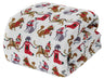 NobleHouse Velvet Touch Holiday Throw Fleece Blanket (50" x 60")