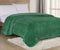 Homeessentials extra heavy and plush chevron braided microplush jacquard blanket