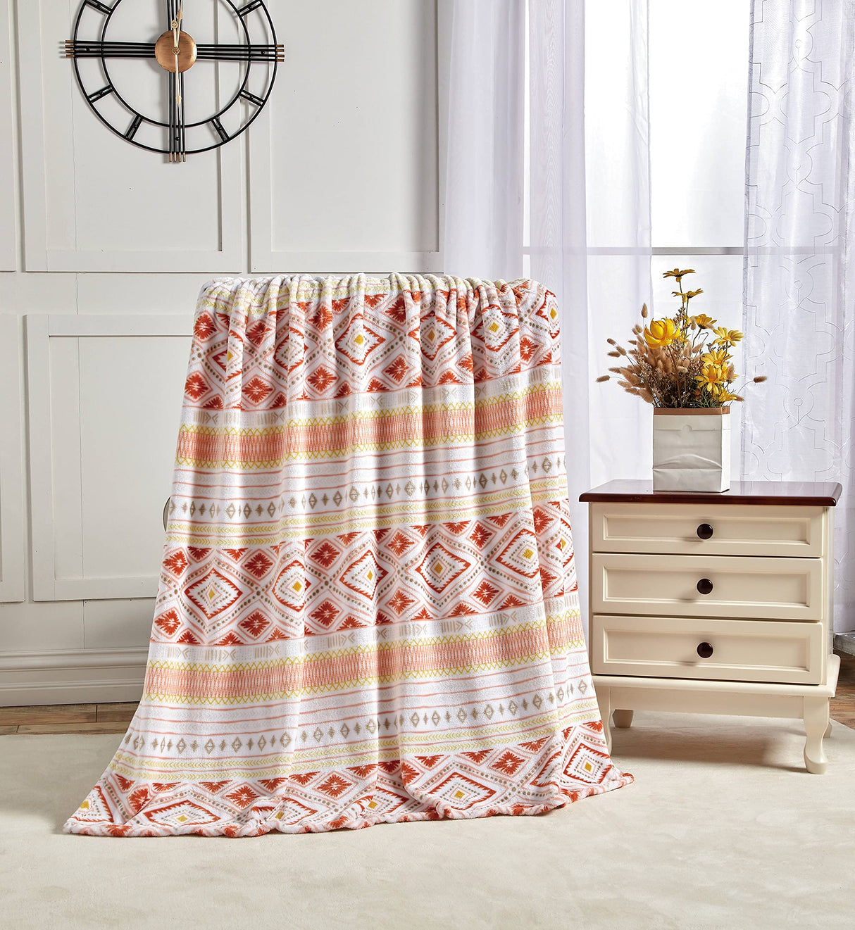 Oversized Luxe Plush Throw Blanket (50" x 70")