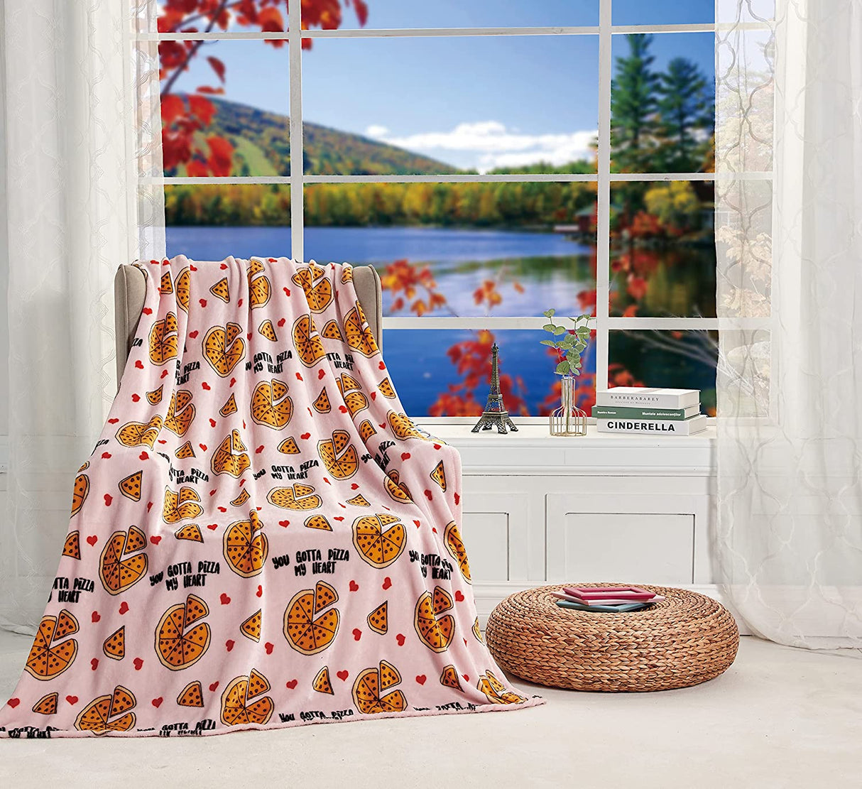 Summertime fun extra soft throw blanket (50 x 60)