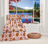Summertime fun extra soft throw blanket (50 x 60)