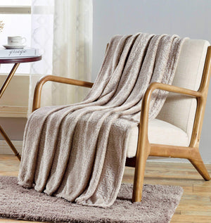 Faith, Hope, Love Home Decor The Shore Embossed Ultra Lush Sabina Throw Blanket