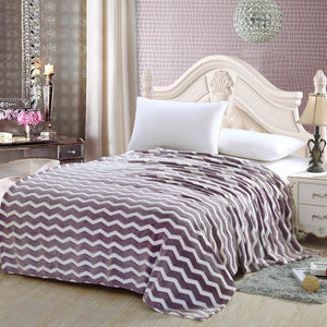 Faith, Hope, Love Home Decor Ultra Lush Full Size Chevron Microplush Blanke