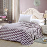 Faith, Hope, Love Home Decor Ultra Lush Full Size Chevron Microplush Blanke