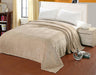 Faith, Hope, Love Home Decor Velvet Touch Microplush Leaf Etched Jacquard Blanket