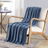 Faith, Hope, Love Home Decor Fleur De Lis Embossed Ultra Lush Paris Throw Blanket
