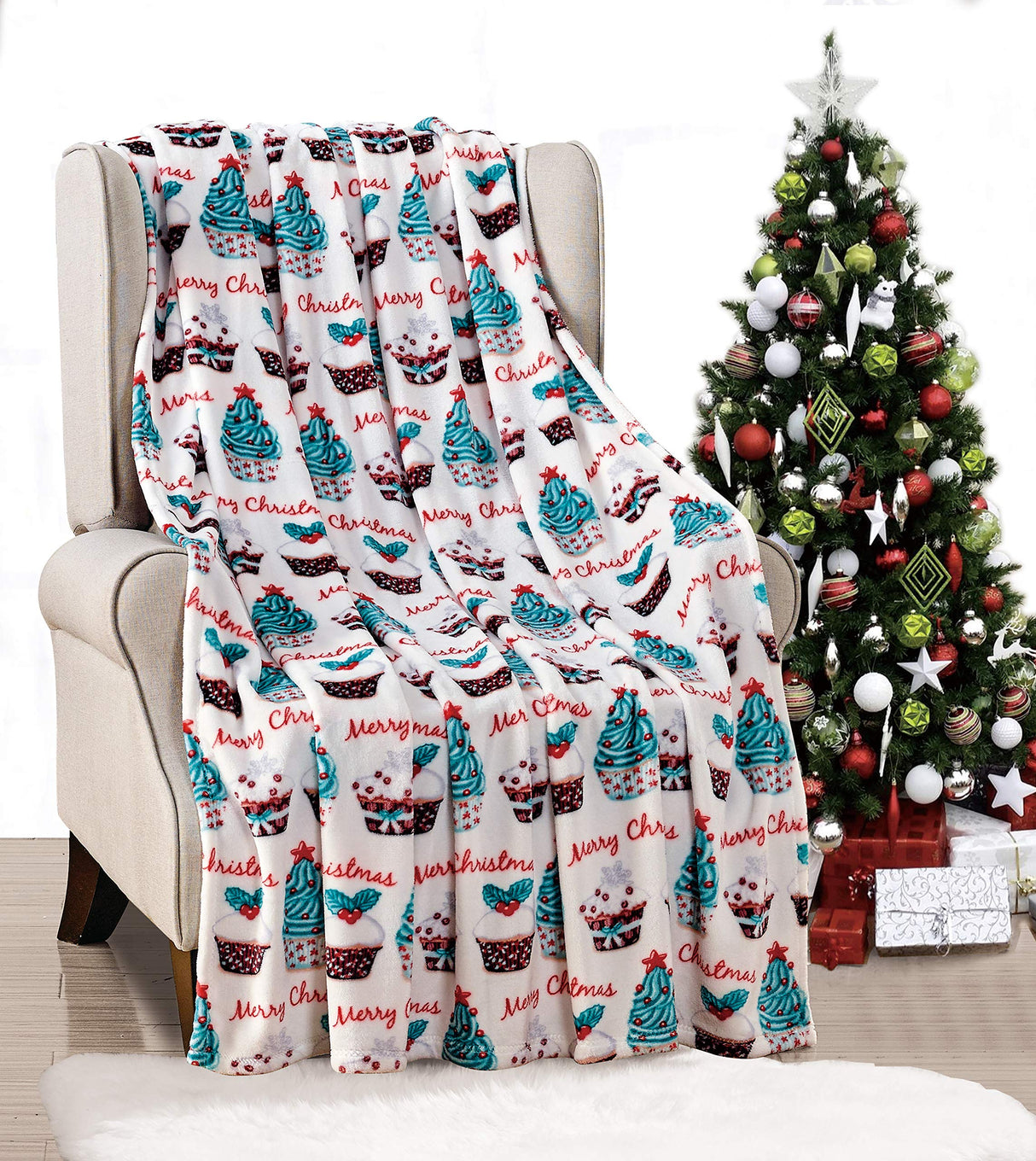 Faith, Hope, Love Home Decor Autumn Harvest Fall Collection Festive And Cuddly Holiday Microplush Throw Blanket