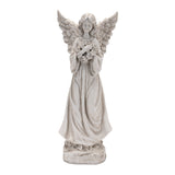 Floral Angel Statue (Set of 3)