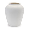 Stoneware urn vase 12"h