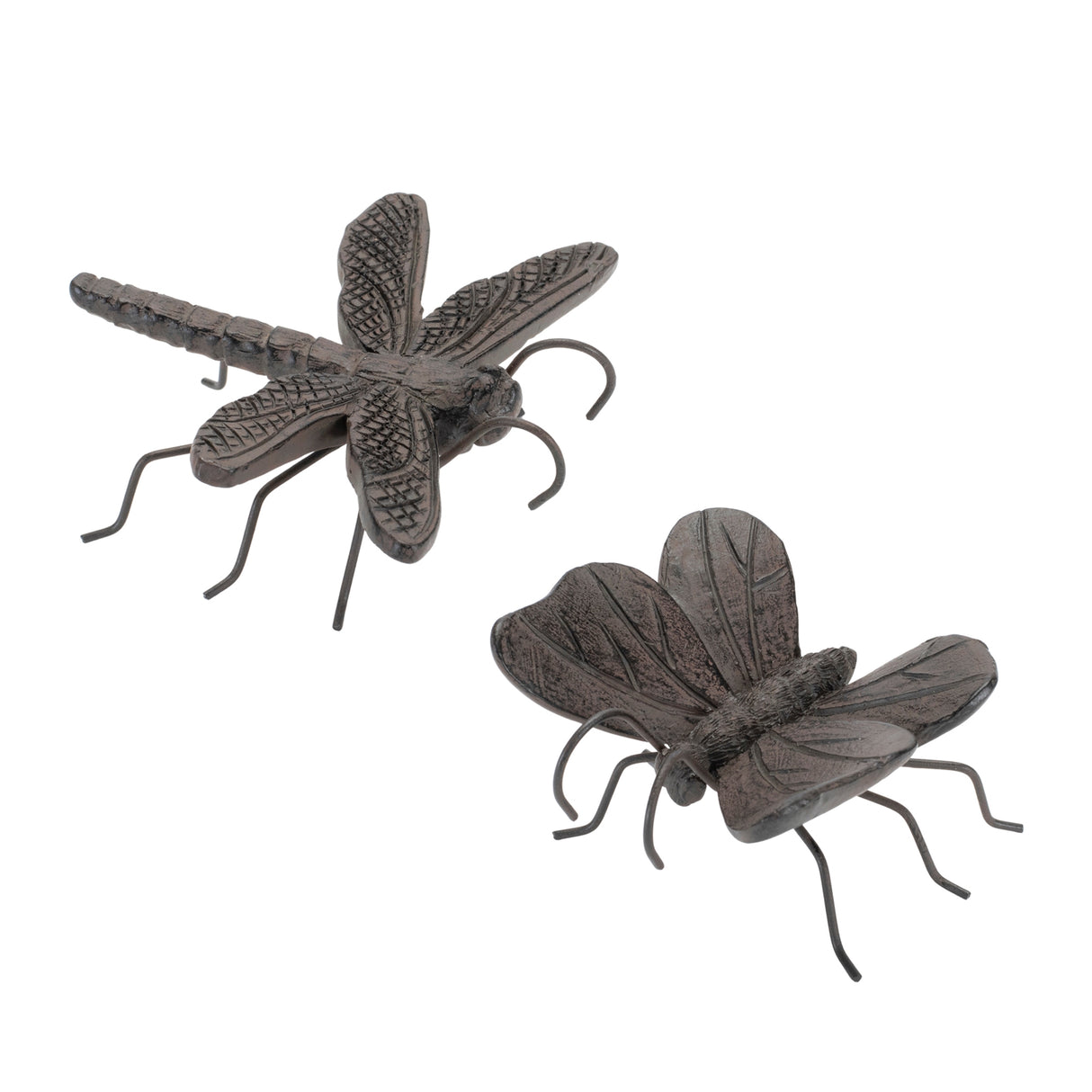 Dragonfly-and-butterfly-insect-pot-sitter-(set-of-12)-Garden-Decor