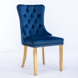 Nikki - Modern, High-End Tufted Dining Chair (Set of 2)