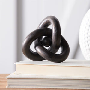 Modern knot decor (set of 4)