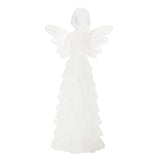 Frosted angel figurine (set of 4)