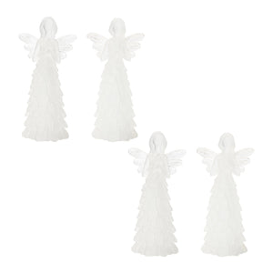 Frosted Angel Figurine (Set of 4)