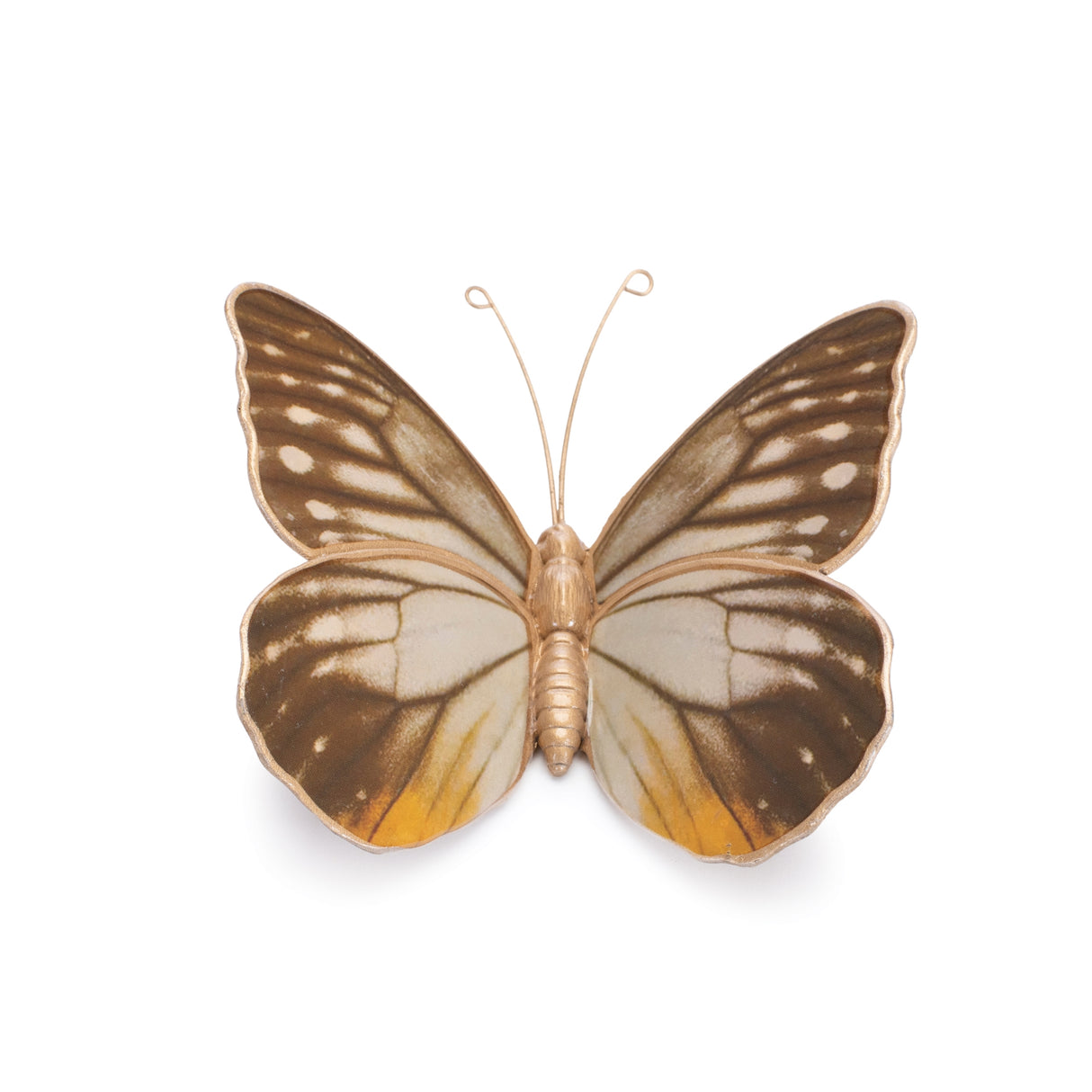 Amber butterfly and moth shelf sitter (set of 2)