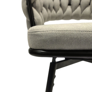 Bar Stool 360 Swivel With Back Footrest