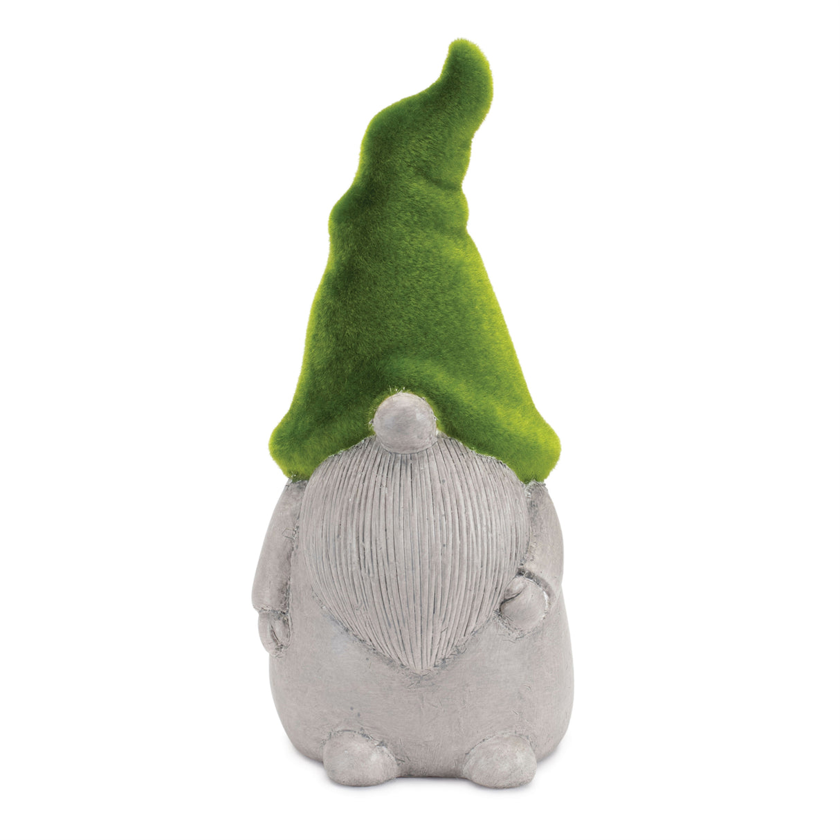 Mossy terra cotta gnome (set of 2)