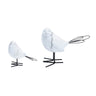 Marble print bird figurine (set of 2)