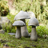 Stone Mushroom Garden Accent (Set of 2)