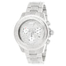 INVICTA 47MM GRAND DIVER QUARTZ CHRONO DIAMOND PAVE STAINLESS BRAC WATCH
