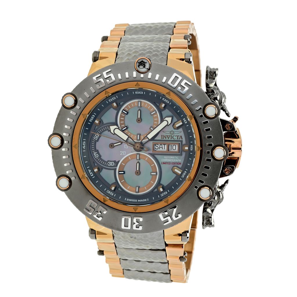 Invicta Subaqua Noma VII 52mm Swiss Made SW500 LE Auto Chrono