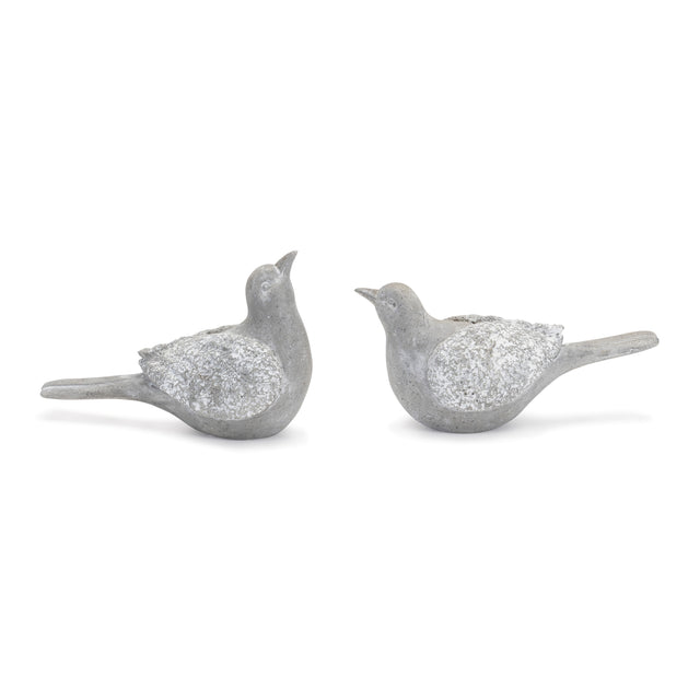 Stone-garden-bird-figurine-(set-of-4)-Garden-Decor