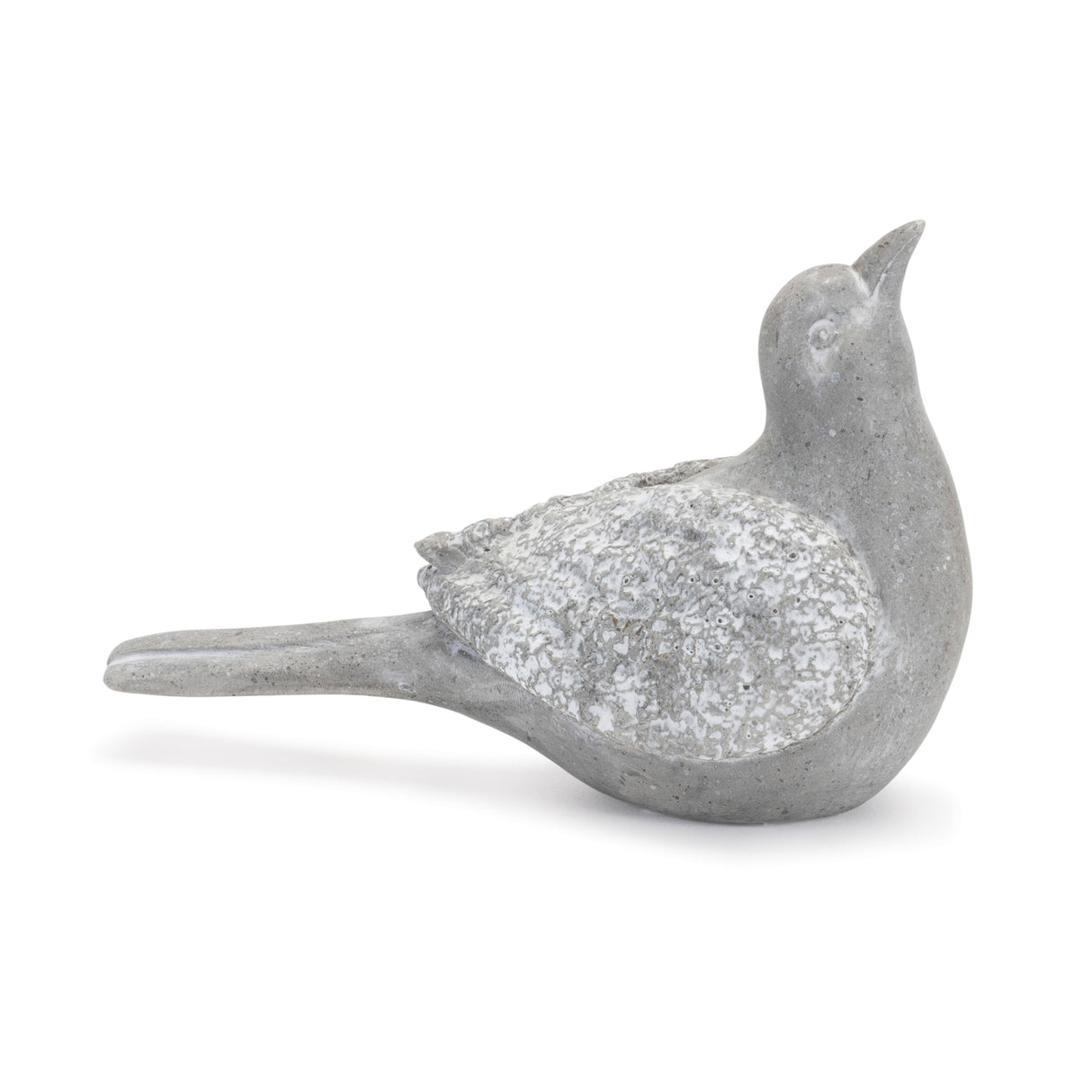 Stone garden bird figurine (set of 4)