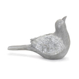 Stone garden bird figurine (set of 4)