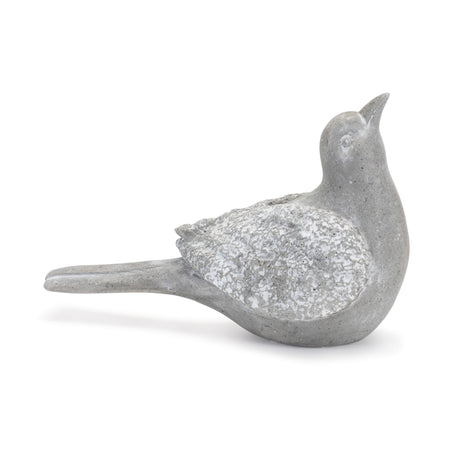 Stone garden bird figurine (set of 4)