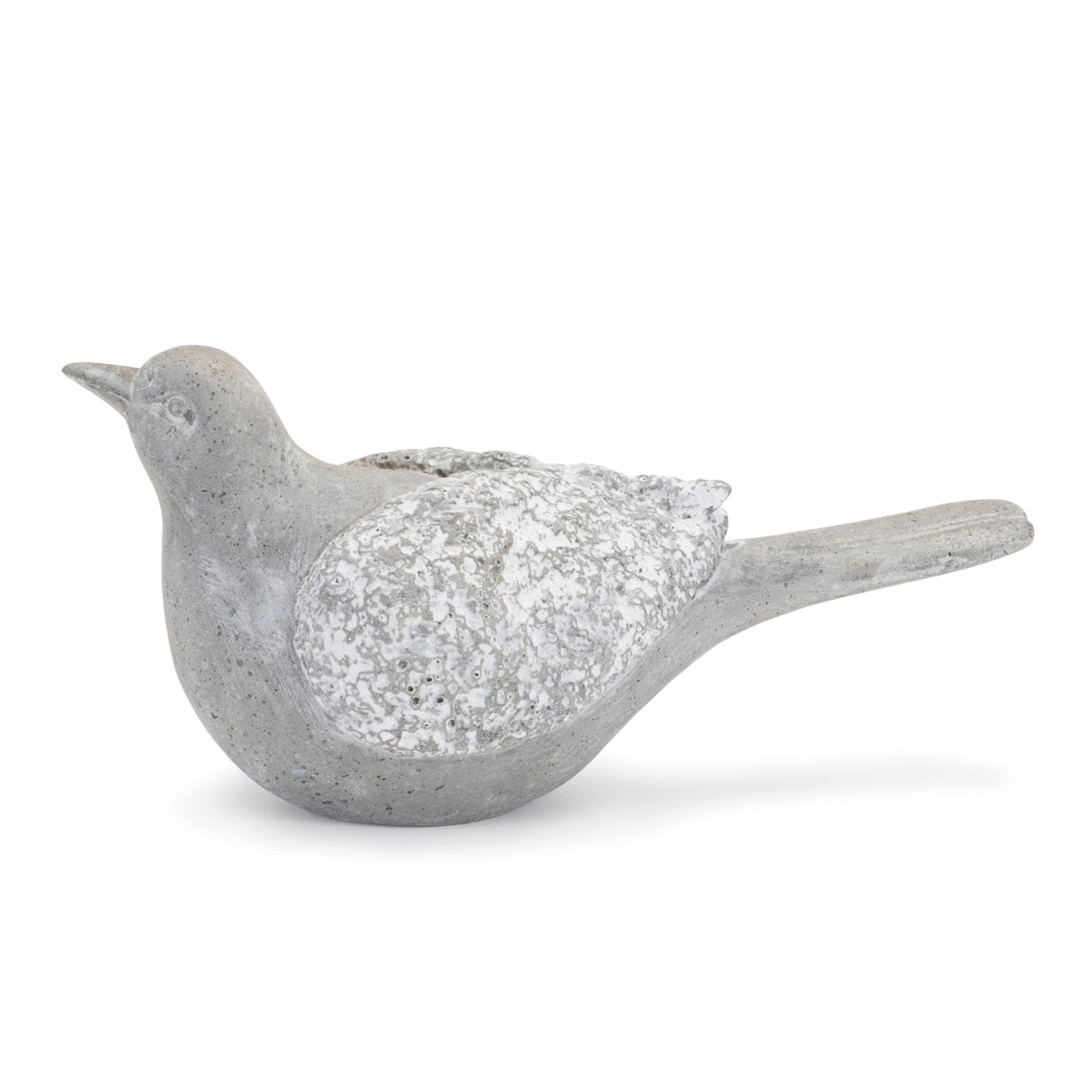 Stone garden bird figurine (set of 4)
