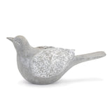 Stone garden bird figurine (set of 4)