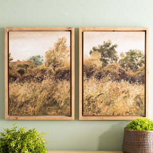 Framed Landscape Canvas Art (Set of 2)