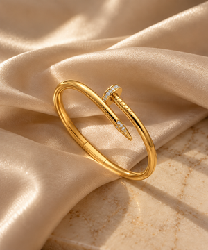 18k Nail Bracelet