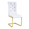 Elegant Design Alligator Skin Upholstered Dining Chairs