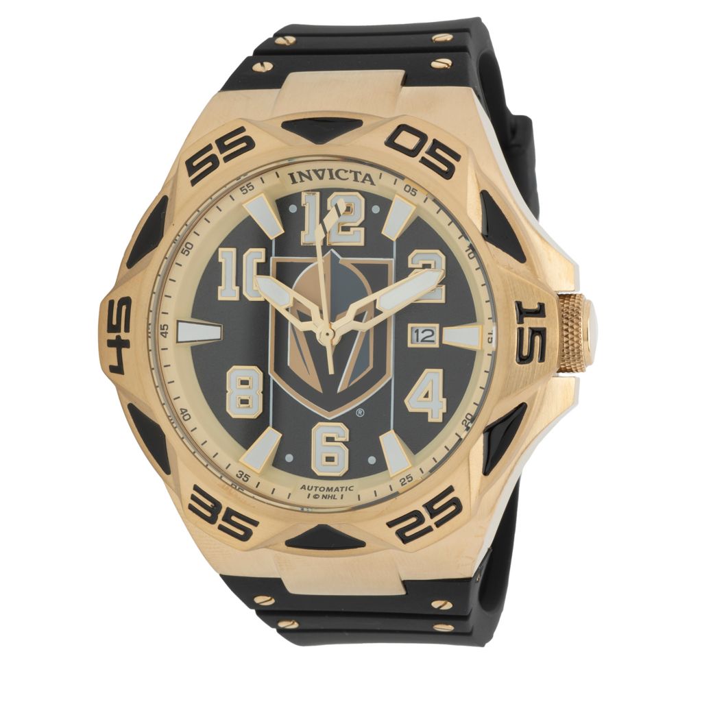 Invicta NHL Pro Diver 52mm Automatic Silicone Strap Watch