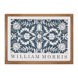 William Morris Floral Pattern Framed Wall Print 13.75"L