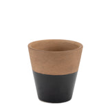 Tapered two-tone planter (set of 2)