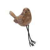 Etched bird shelf sitter (set of 6)