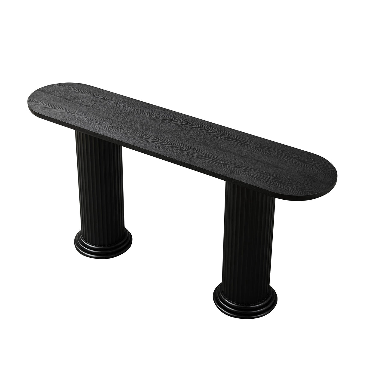62.99 Inch Modern Design Console Table with Roman-Style Legs