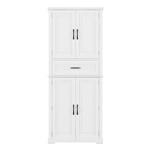 Bathroom Storage Cabinet With Multifunctional Storage Space, Drawer With Slide Rails, Adjustable Shelf