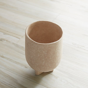 Recycled Paper Chalk Vase 7"H
