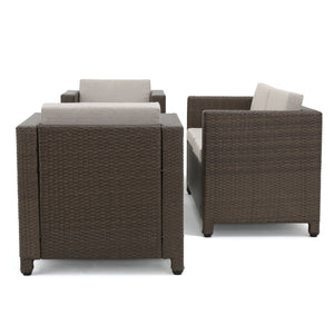 4 Piece Outdoor Set (Beige)