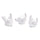 Ceramic-Chicken-Decor-(Set-of-6)-Decorative-Objects