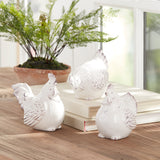 Ceramic Chicken Decor (Set of 6)